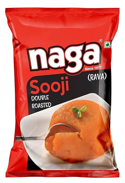 Naga Double Roasted Sooji (Rava) 1kg